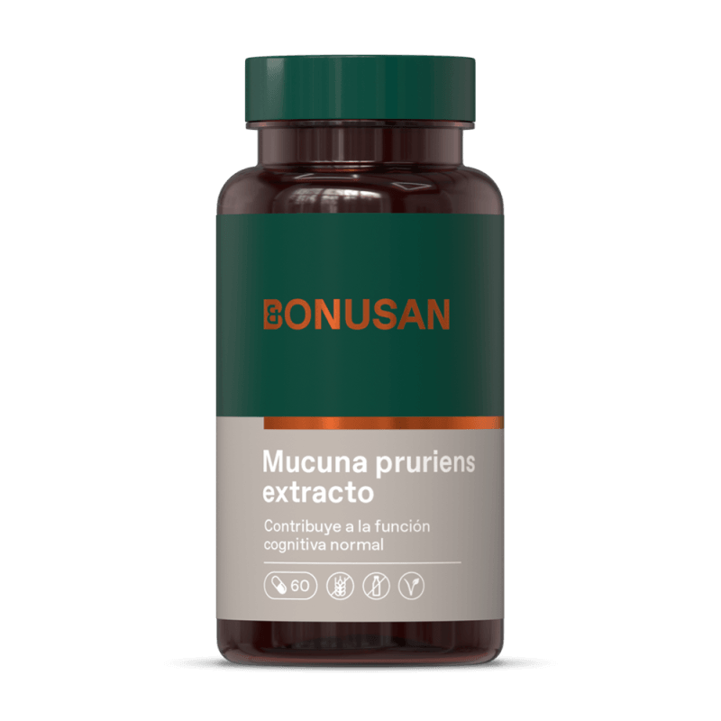 Bonusan Bonusan Mucuna pruriens Extracto 60 Cápsulas - Image 1