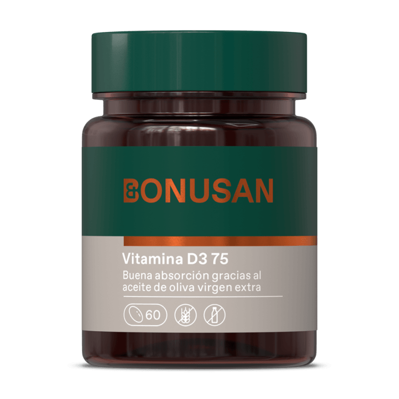 Bonusan Vitamina D3 75 mcg / 3000 UI 60 Perlas - Image 1