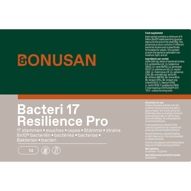 Bonusan Bacteri 17 Expert Resilience 14 sobres - Image 1