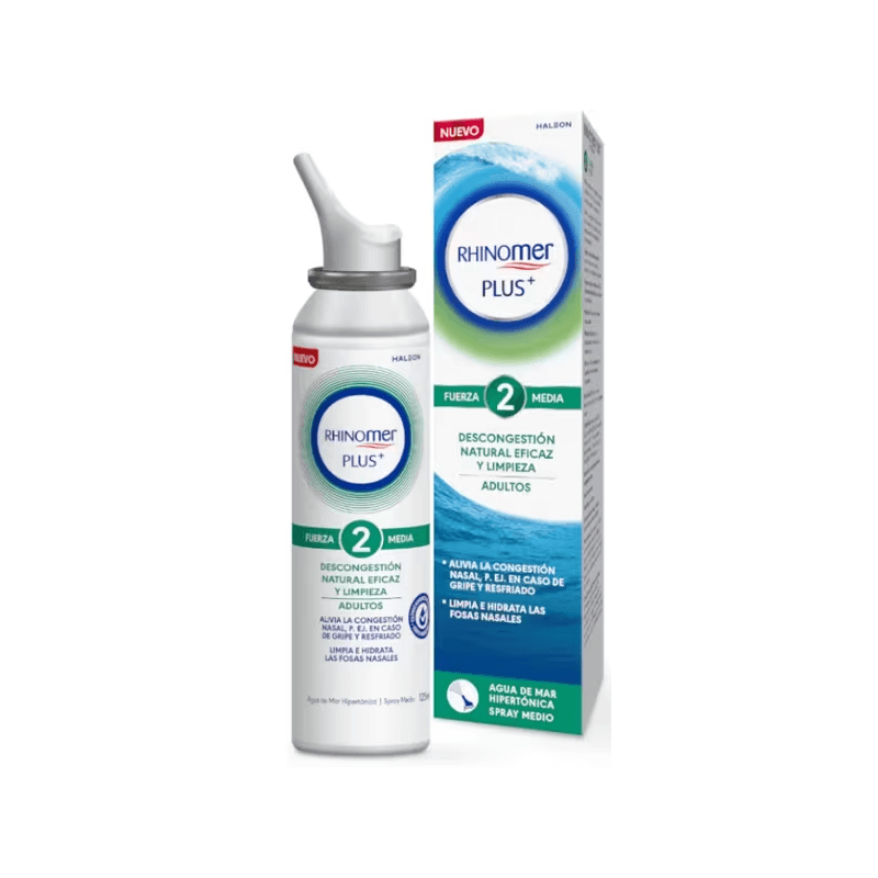 Rhinomer Plus+ 2 Fuerza Media 125 ml Adultos - Image 1