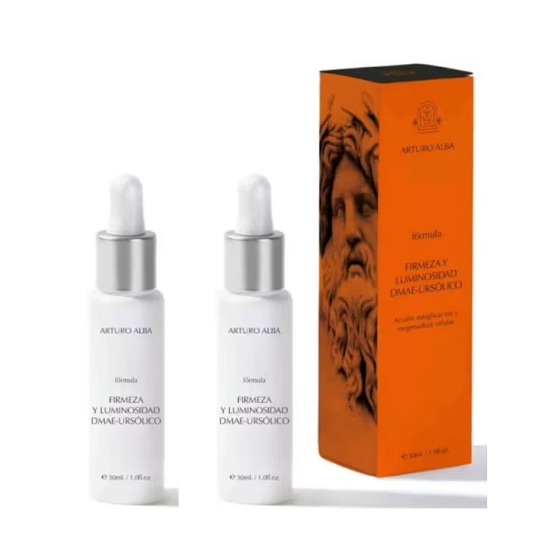 Arturo Alba Firmeza y Luminosidad Dmae Ursólico 30ml + 30ml Formato Duplo - Image 1