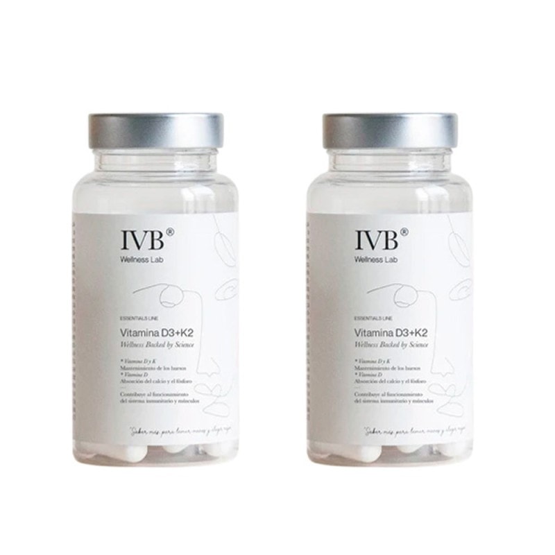 IVB Vitamina D3+ K2 90 + 90 Cápsulas Duplo Promoción - Image 1