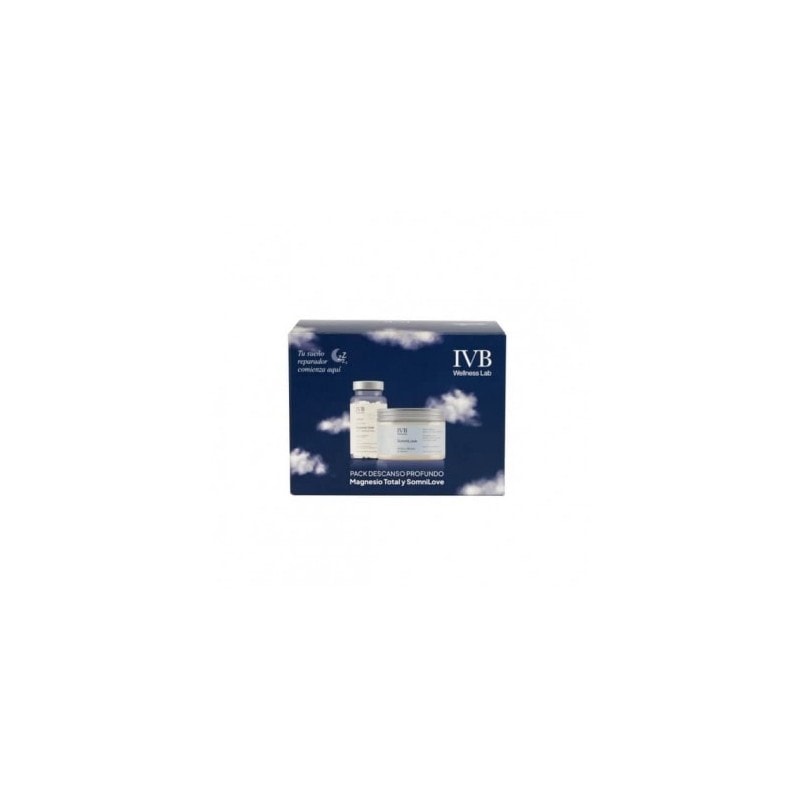 IVB Magnesio Total 60 Cápsulas + Somnilove 180g Pack Descanso Profundo - Image 1