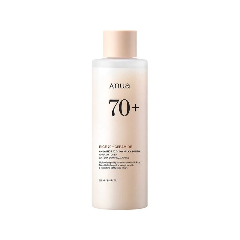 Anua Rice 70 Glow Milky Toner 250 ml - Image 1