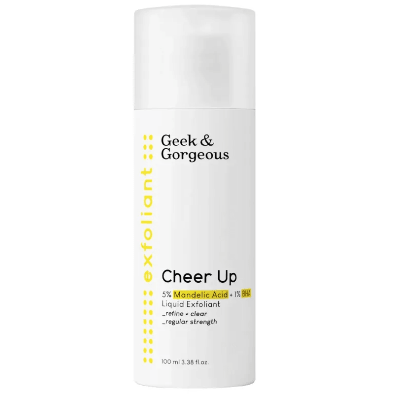 Geek & Gorgeous Cheer Up 100ml ( 5% Ac. Mandélico + 1% Bha) - Image 1