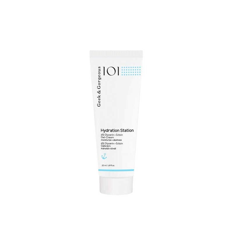 Geek & Gorgeous Hydration Station Gel Crema 50ml 6% Glicerina + Ectoína - Image 1