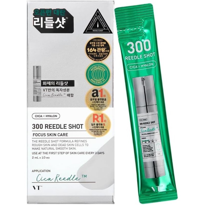 Vt Cosmetics Sérum Renovador Reedle Shot 300 10 Monodosis de 2ml - Image 1