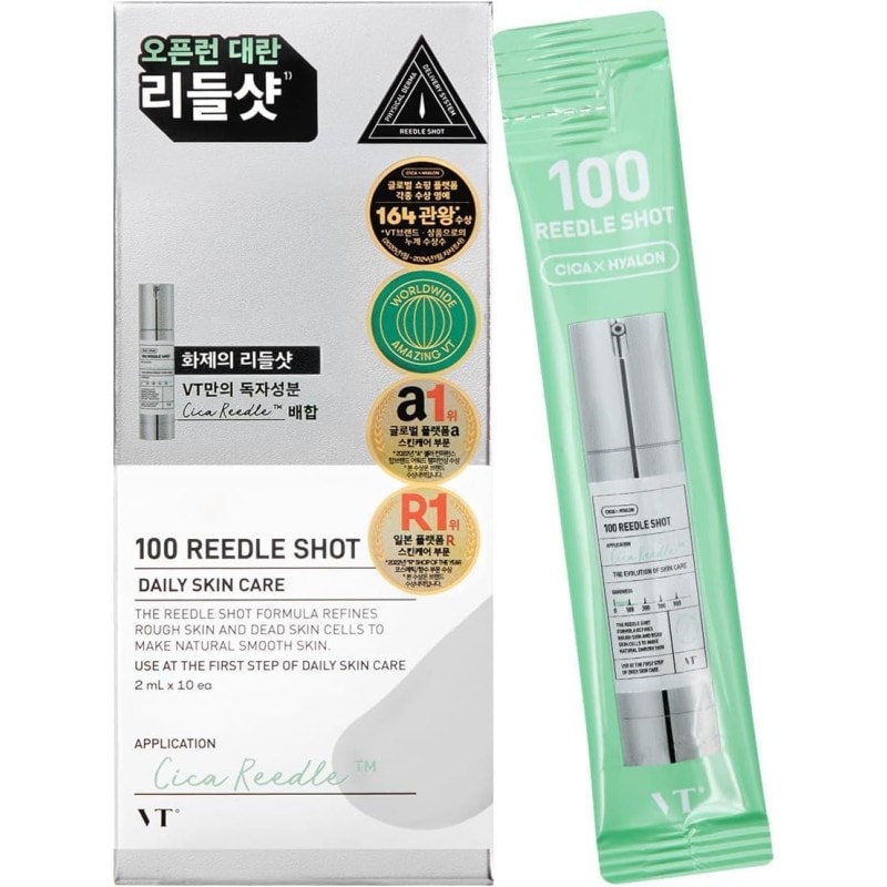 Vt Cosmetics Sérum Renovador Reedle Shot 100 10 Monodosis de 2ml - Image 1