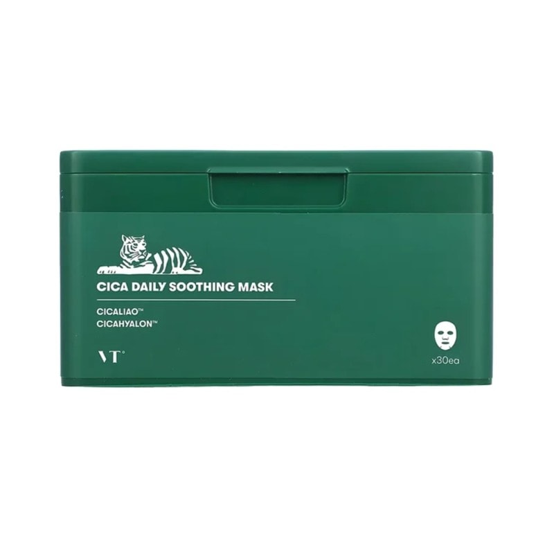 Vt Cosmetics Mascarillas faciales Cica Daily Soothing 30 Unidades - Image 1