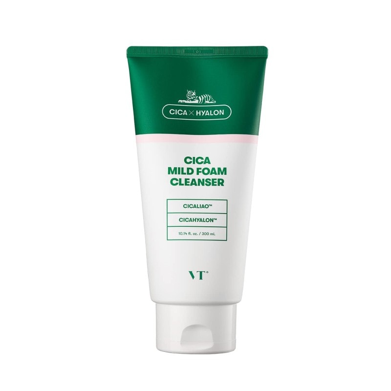 Vt Cosmetics Cica Mild Foam Cleanser Limpiador 300ml - Image 1
