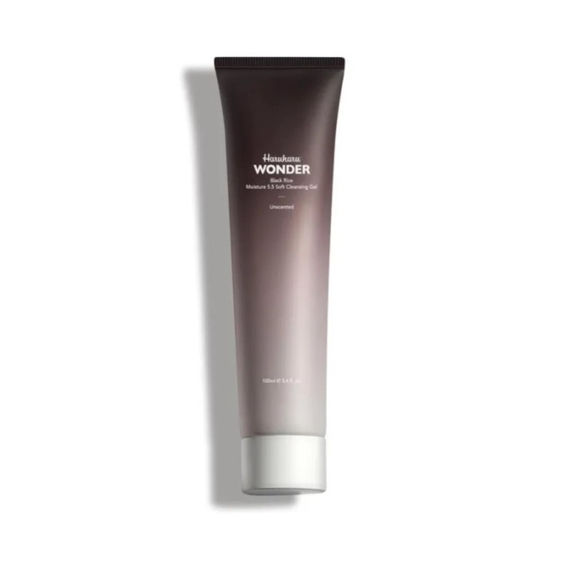 Haruharu Wonder Black Rice Moisture 55 Gel Limpiador Hidratante Suave 100ml - Image 1