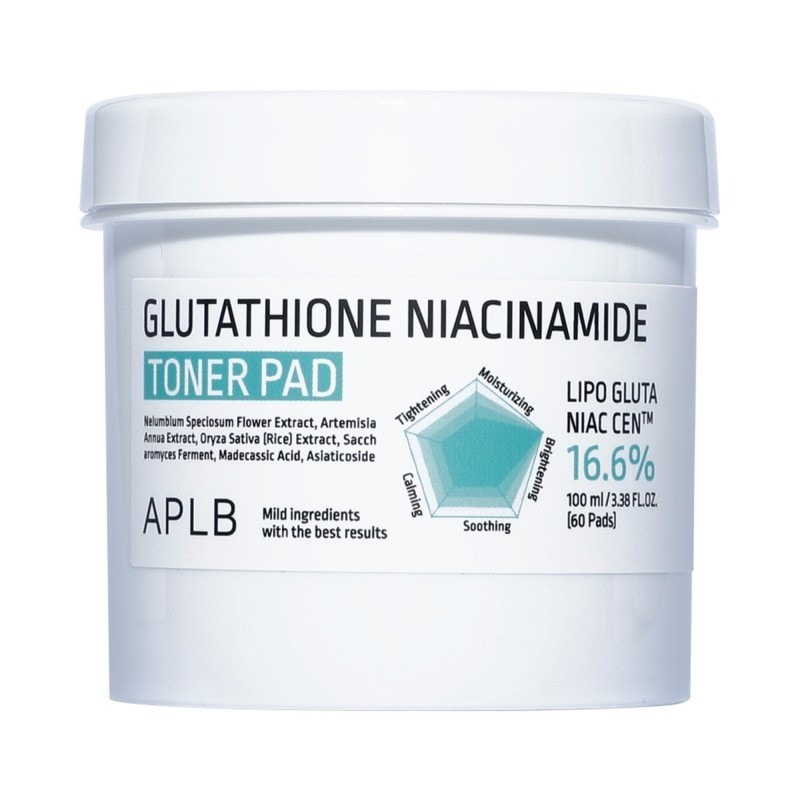 Aplb Glutathione Niacinamide Tónico en Parches 60 Pads - Image 1