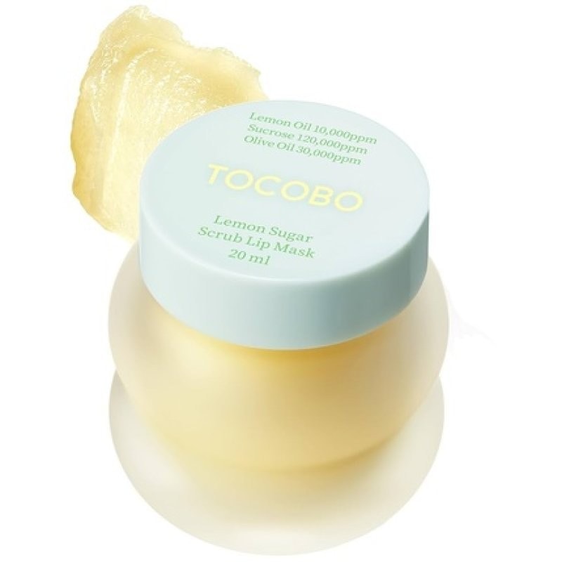 Tocobo Lemon Sugar Scrub Lip Mask Mascarilla Labial Hidratante 20ml - Image 1