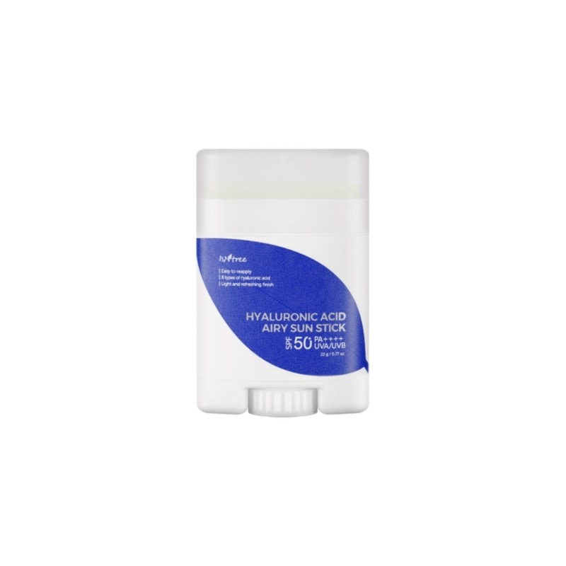 Isntree Hyaluronic Acid Protector Solar en Stick Airy Sun SPF50+ PA++++ 22g - Image 1