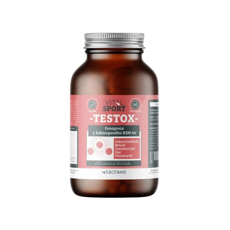 Webotanix Vital Sport Testox 60 Cápsulas - Image 1