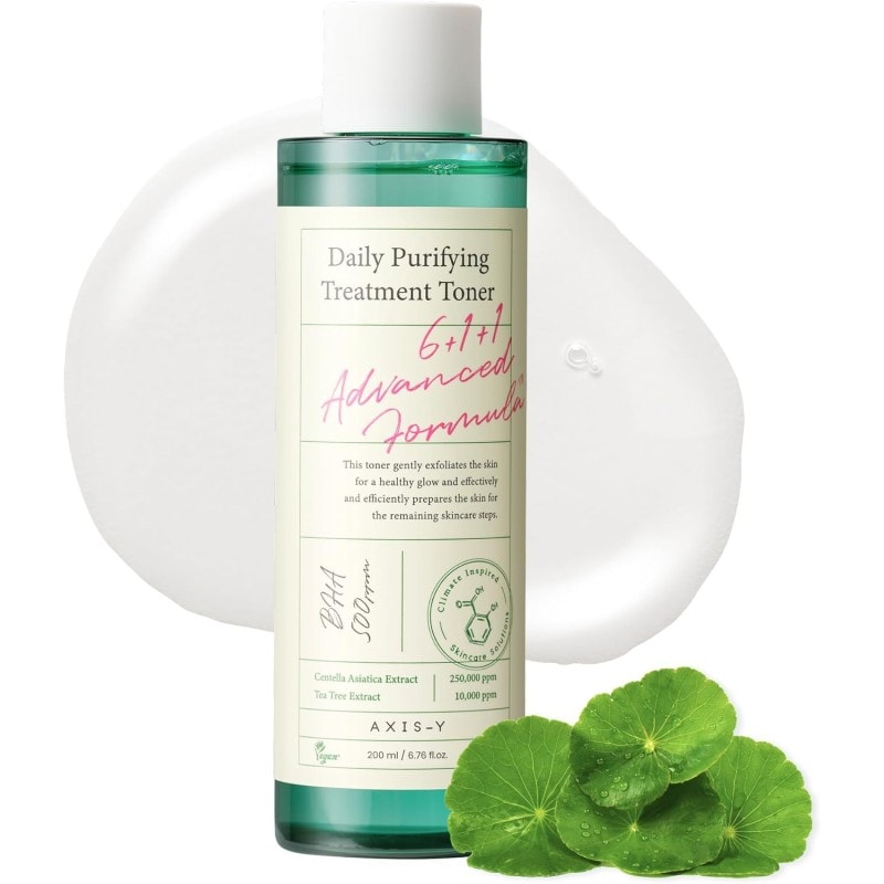 Axis-Y Daily Purifying Treatment Tónico diario con ácido salicílico y centella asiática 200ml - Image 1