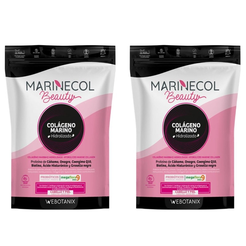 Webotanix Marinecol Colágeno Marino Beauty 250g + 250g Pack Duplo - Image 1
