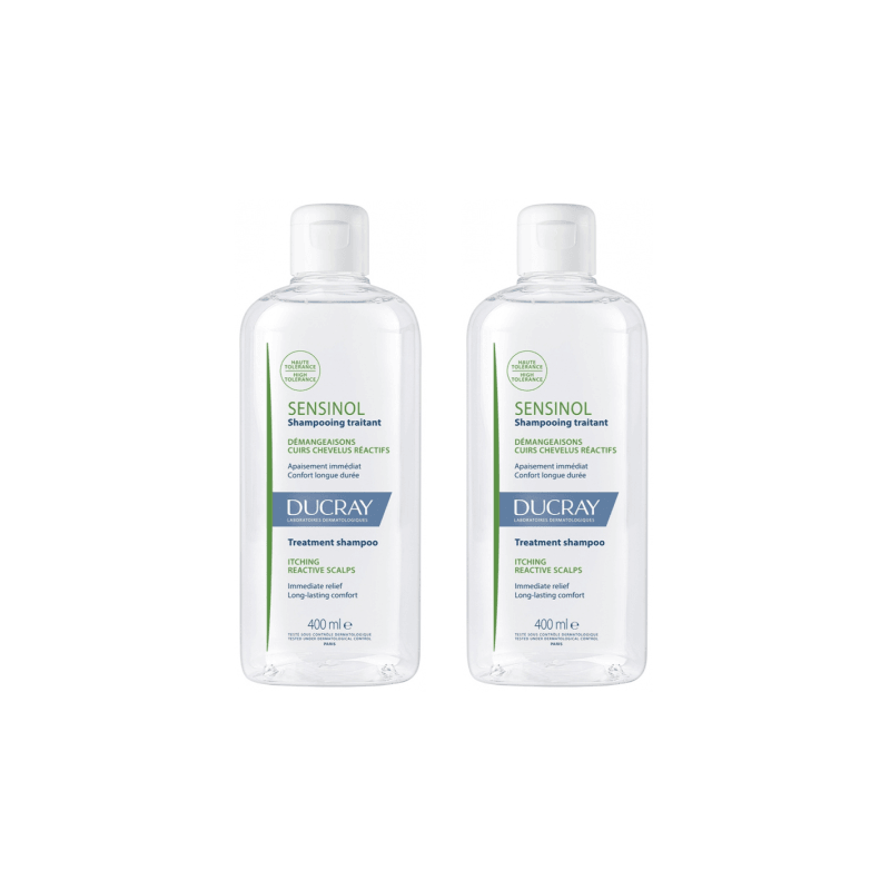 Ducray Sensinol Champú Tratante 400ml + 400ml Duplo - Image 1