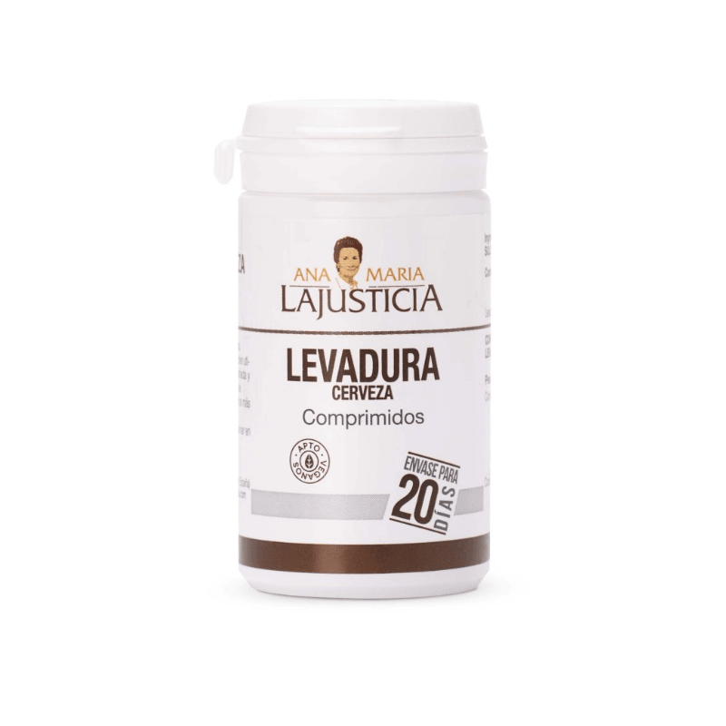Ana Maria Lajusticia Levadura de Cerveza 80 Comprimidos - Image 1