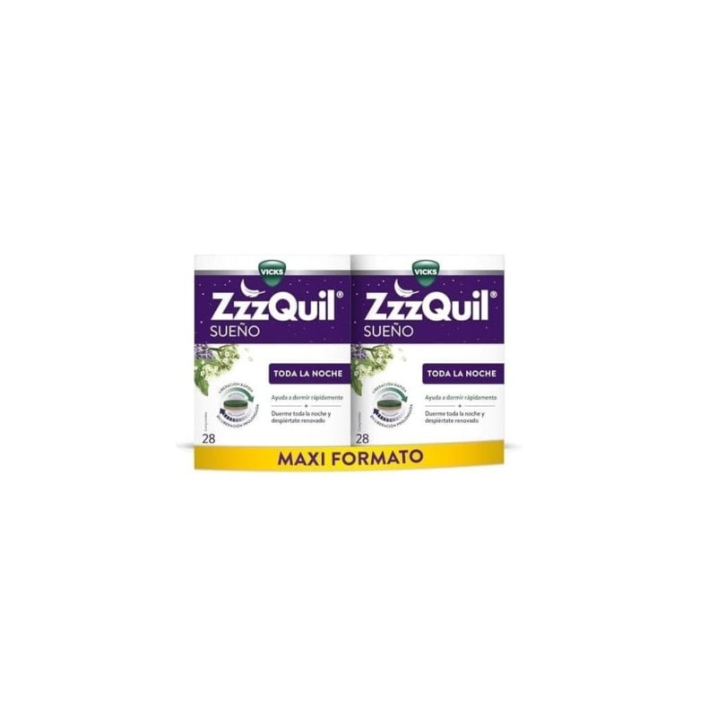 Zzzquil Sueño Toda la Noche 28 + 28 Comprimidos Duplo Promoción - Image 1