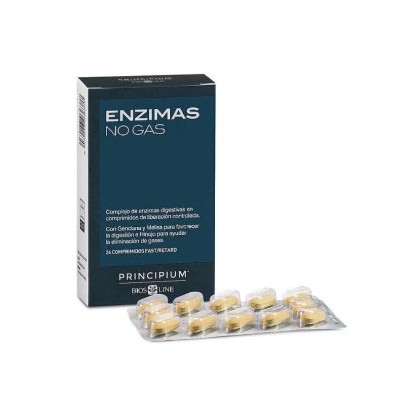 Principium Enzimas No Gas 24 Comprimidos Retard - Image 1