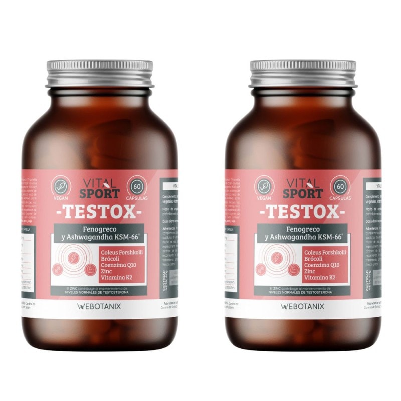 Webotanix Vital Sport Testox 60+60 Cápsulas Duplo Promoción - Image 1
