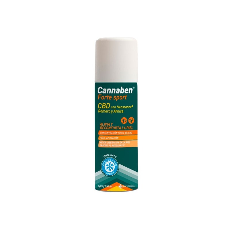Cannaben Forte Sport Cbd Spray Efecto Frío 150ml - Image 1