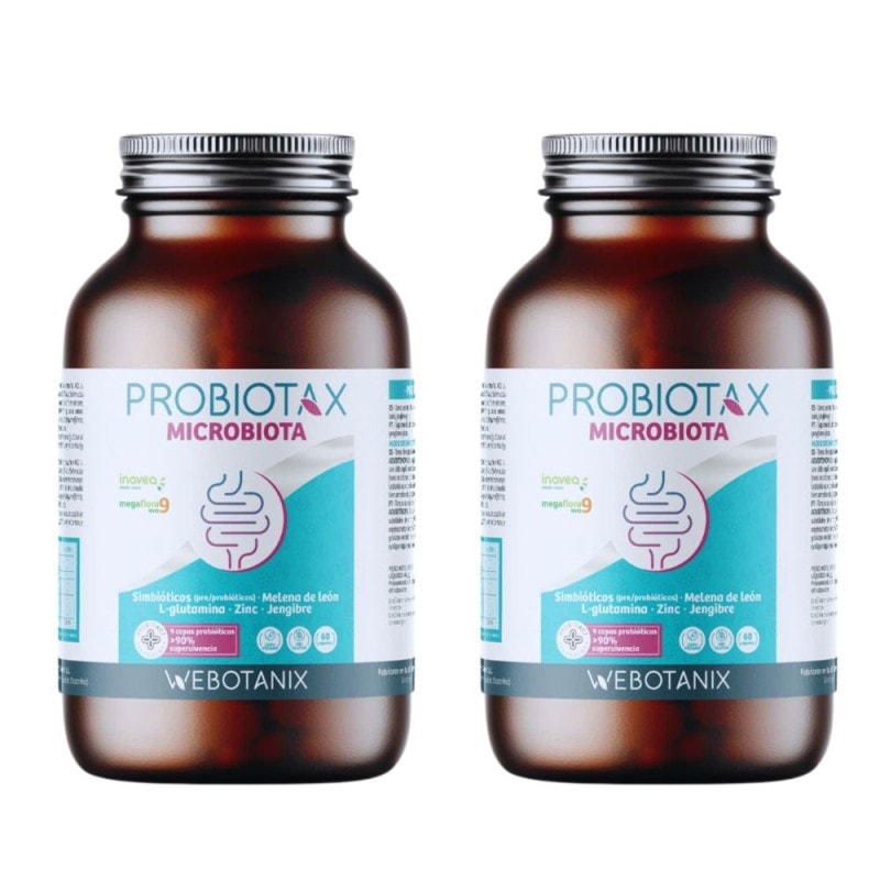 Webotanix Probiotax Microbiota 60+60 Cápsulas Duplo Promoción - Image 1