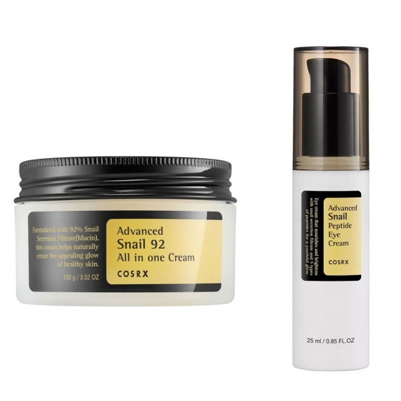 Cosrx Advanced Snail All In One Crema 100g + Contorno de Ojos 25ml - Image 1