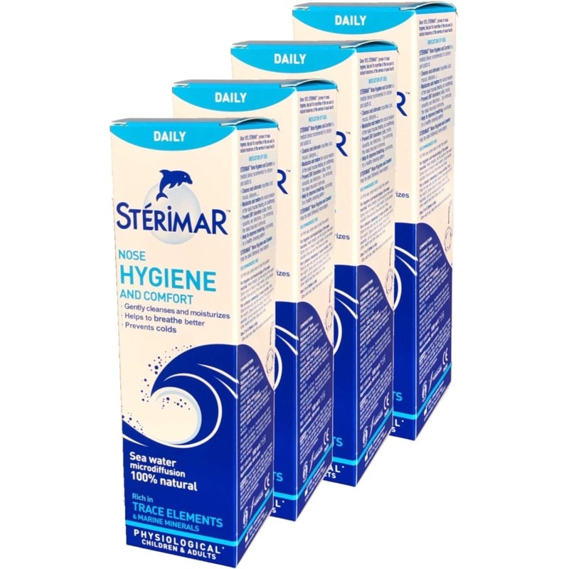 Sterimar Adulto Agua de Mar 100 ml x 4 Cuadruplo - Image 1