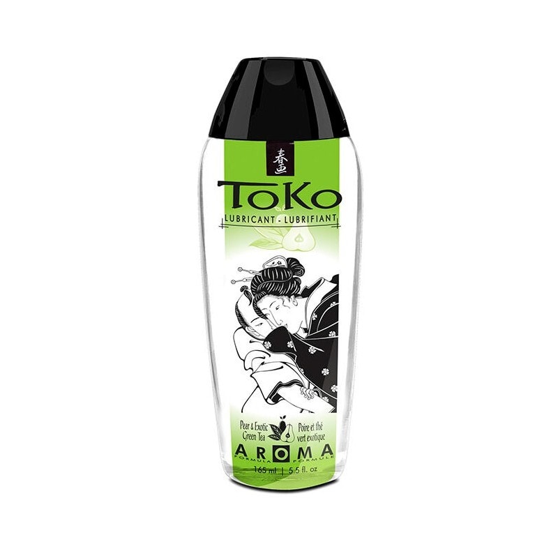 Shunga Toko Lubricante Aroma Pera & Té Verde Exotico 165Ml - Image 1