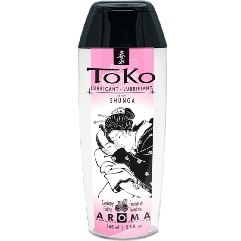 Shunga Toko Lubricante Aroma Emoción De Frambuesa 165Ml - Image 1