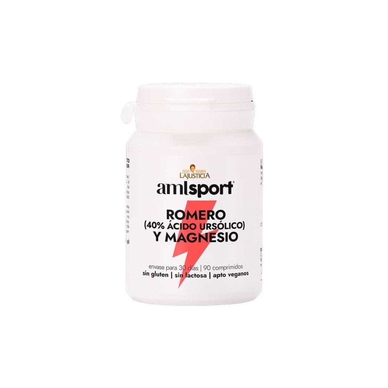 Amlsport Romero (40% Ácido Ursólico) Y Magnesio - 90 comprimidos - Image 1
