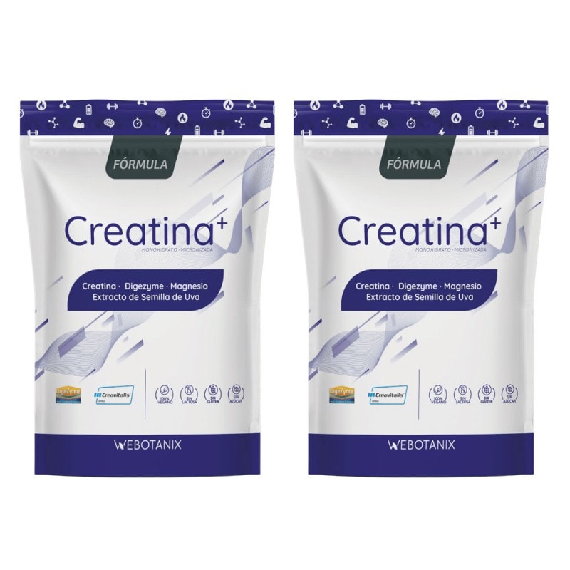 Webotanix Creatina Fórmula 175g + 175g 100 Dosis - Image 1