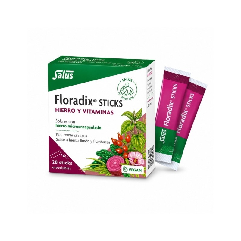 Floradix Hierro y Vitaminas 20 sticks - Image 1