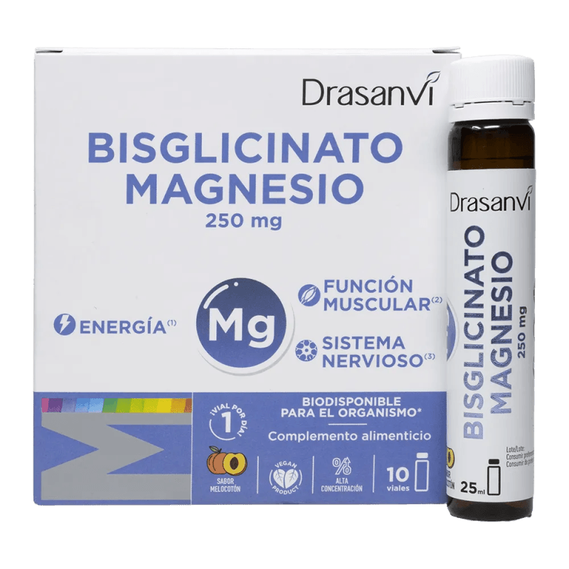 Drasanvi Bisglicinato de Magnesio 10 viales de 25ml - Image 1
