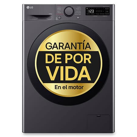 Outlet Lavasecadora inteligente AI Direct DriveTM, Turbowash 360º, 9/6kg, 1400rpm, Un 10% más eficiente que A(lavado) / D(secado) Negro medio, Serie 600 - F4DR6009AGM.OUTLET