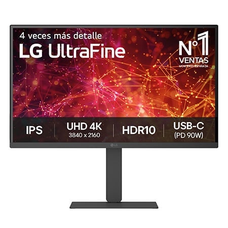 Monitor LG UltraFine 27", Pantalla IPS, 4K UHD, Negro - 27U730A-B - Image 1