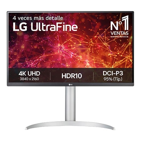 27" UHD 4K Monitor IPS con VESA DisplayHDR™ 400 - 27UP850K-W - Image 1